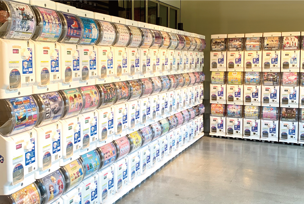 充実なラインナップのカプセルトイ